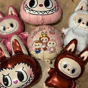 Labubu Balloons Set of 3 your choice
